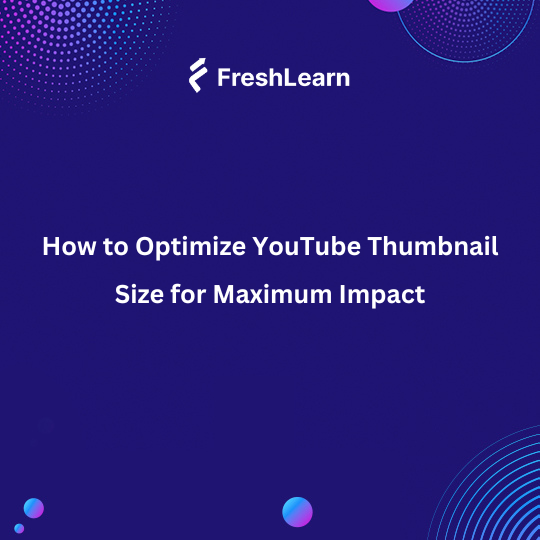 YouTube Thumbnail Size