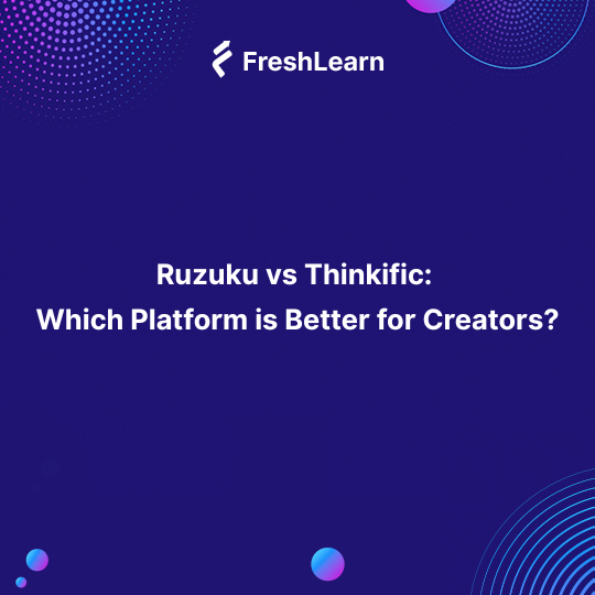 Ruzuku vs Thinkific