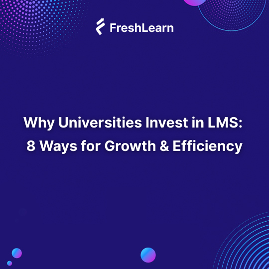 Universities Invest in LMS