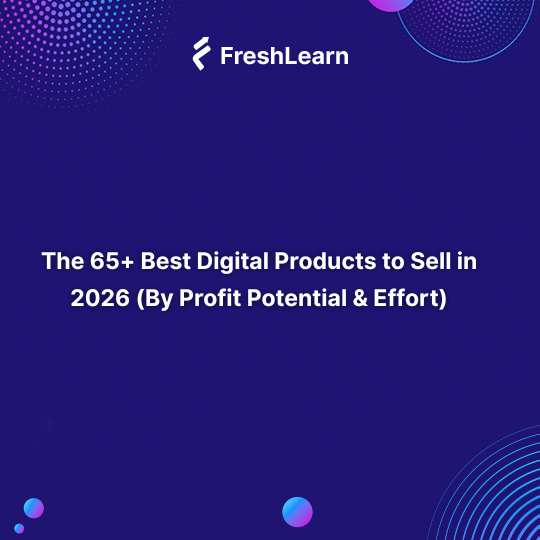 Digital Products to Sell